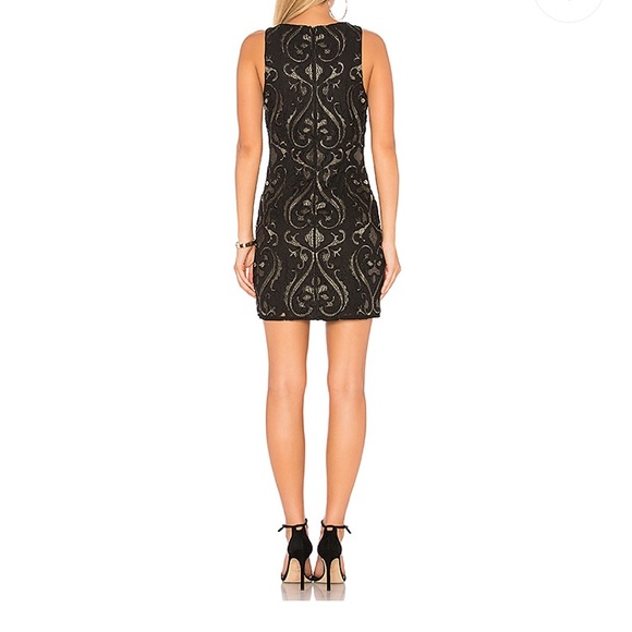 Endless Rose Sleeveless Beaded Black Dress - Picture 2 of 6